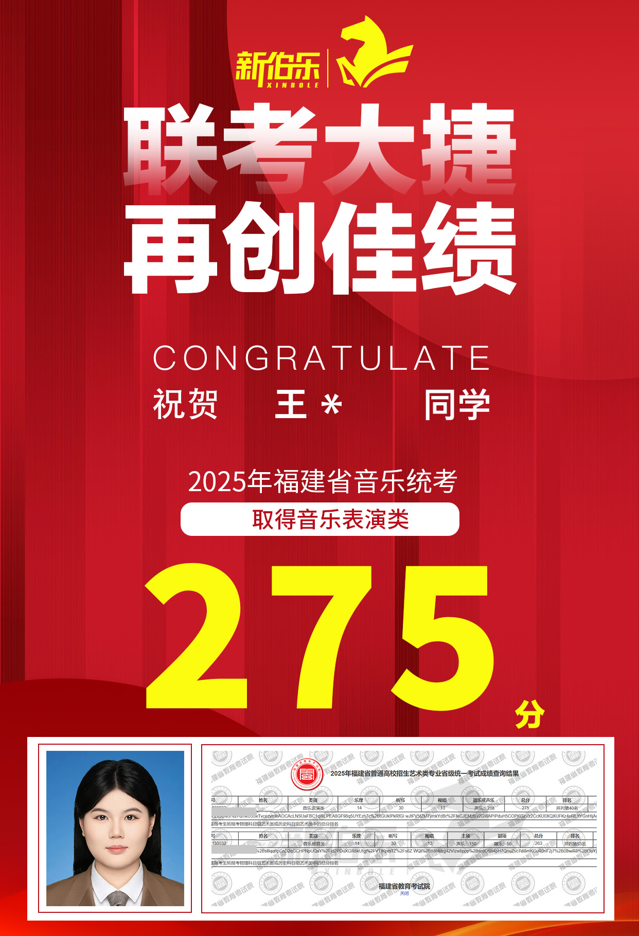 高分喜报