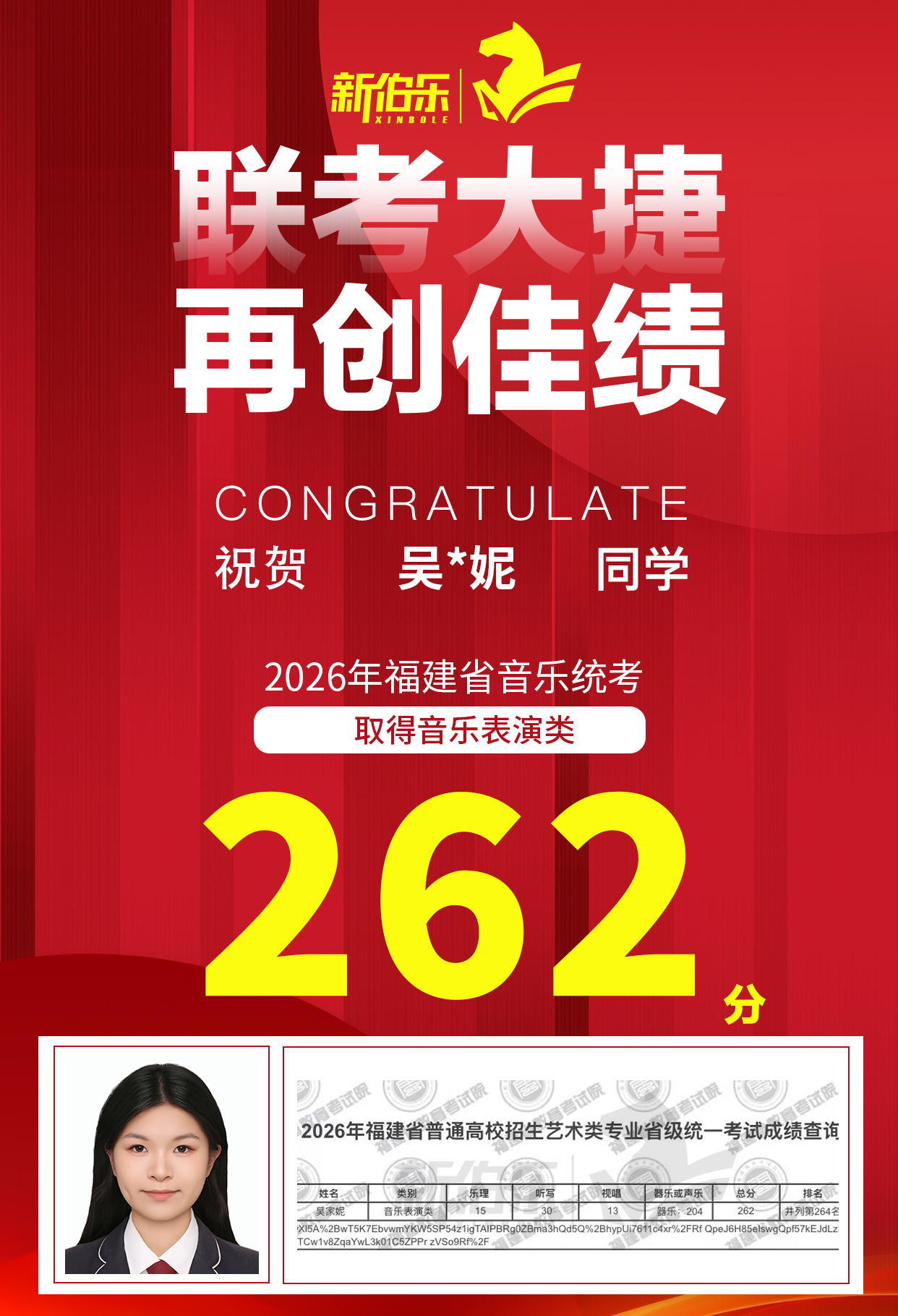 高分喜报